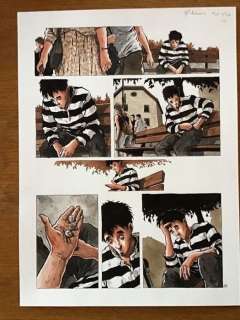 Chabouté, Christophe - Planche originale couleur - Purgatoire T1 - (2003) | Catawiki