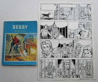 Bessy 110 - Originele pagina (p.18) - Murphi, de reus - (1974) | Catawiki