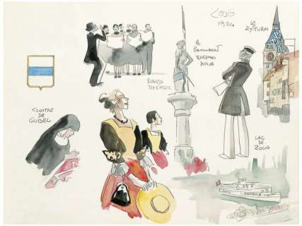 Hugo Pratt | ... Et in Helvetia Corto | Artcurial