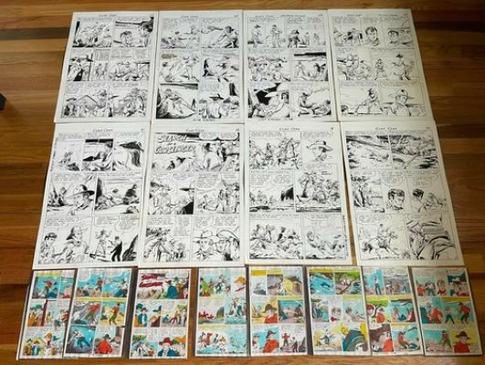 CLAY CODY GUNSLINGER #1 comic art RARE COMPLETE 8 PG STORY WESTERN 1957 | eBay US (Buy It Now)