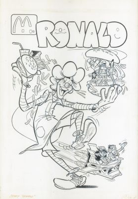 Unknown Artist | UNKNOWN ARTIST: Ronald cover for a… | Galerie Laqua