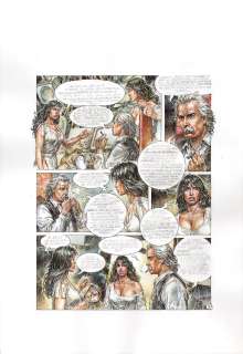 Paolo Eleuteri Serpieri | Druuna n.9 Venuta dal Vento p.50 | Tavole Originali