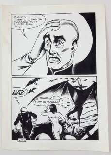 Magnus - Tav. Origin. n. 106 "Gesebel: La Notte dei Pipistrelli" - Loose page - First edition - (1966) | Catawiki