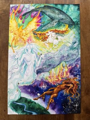 Elfquest Blood Of Ten Chiefs #1 Page 25 Original Comic Art Janine Johnston 1993