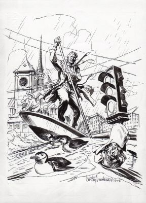 Carlo Ambrosini - Napoleone copertina n.44 Diluvio