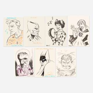 Lot 349 - Andy & Veronica Fish, Lot 7 Illustrations (Various)