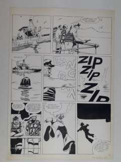 Attilio Micheluzzi - tavola originale "Capitan Erik - L’Ultima Nave Negriera" - Loose page | Catawiki