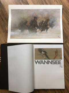 Le Hénanff - 2 Illustrations originales Wannsee - (2018/2019) | Catawiki