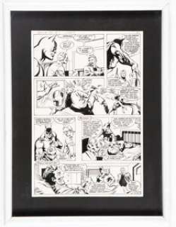 Don Newton and Steve Mitchell Batman  #331 Story Page 8 Original Art (DC, 1981). Batman and Commissioner Gordon - | Heritage