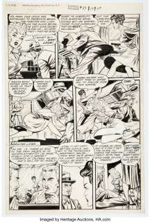 Baker, Matt | Matt Baker and John Forte (art team attributed) Rangers Comics #43 Story Page 2 Glory Forbes Original Art (Fiction... | Heritage