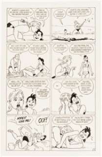 Hernandez, Jaime | Jaime Hernandez Penny Century #6 Story Page 17 Maggie and Hopey Original Art (Fantagraphics, 1999).... | Heritage