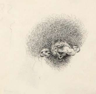 Franquin | Franquin dessin original crayonné Gaston vieux ? | JeanMichel.net