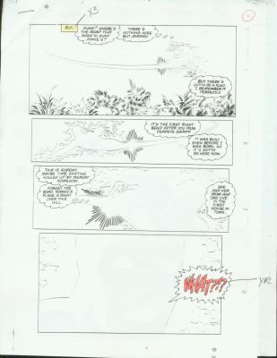 Original D.C. Production Art New Team Titans #6 Pg 9 | DTA Collectibles