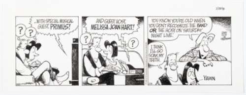 Borgman, Jim | Jerry Scott and Jim Borgman Zits Daily Comic Strip Original Art dated 2-28-98 (King Features Syndicate, 1998).... | Heritage