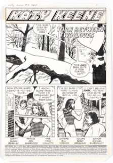 Don Sherwood And Vince Colletta | Katy Keene #8 Complete Issue Original Art Group of 25 (Archie, 1985). (Total: 25 Original Art) | Heritage