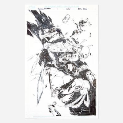 Iban Coello | Wolverines and Deadpools #2 Variant Cover Original Art (Marvel Comics, 2025) | Landry Pop Auctions