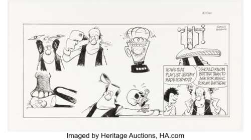 Jerry Scott and Jim Borgman Zits Sunday Comic Strip Original Art dated 4-17-11 (King Features Syndicate, 2011). | Heritage