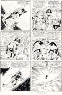 John Byrne and Al Gordon Fantastic Four #289 Story Page 9 Original Art (Marvel, 1986). | Heritage