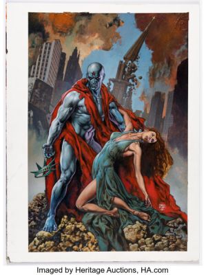 Glenn Fabry Atomika: God is Red Painting Original Art (Mercury Comics, 2006). | Heritage