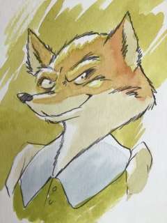 Masbou - Dessin original en couleur - De Cape et de Crocs - Armand Raynal de Maupertuis | Catawiki