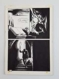 Satanik n.50 - Magnus - Tav. Origin. n. 28 "La Stirpe dei Vampiri" - Loose page - (1966) | Catawiki