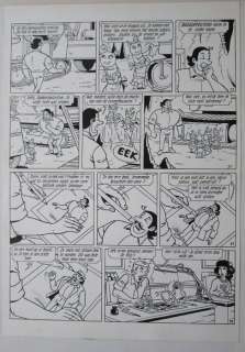 Jerom 34 - 3e reeks - Originele pagina (p.8) - Wie een put graaft voor een ander - (1990) | Catawiki