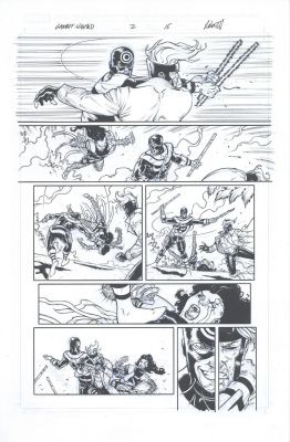 Robert Gill | Gambit: Wanted #2, Page 15 | Geoff M Art Sales