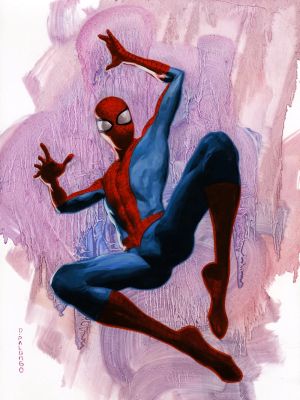 Spiderman painting by David Palumbo | DiTullio Art Collective