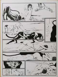 Valentina - G. Crepax - Tavola originale "La casa matta" - Loose page - (1969) | Catawiki