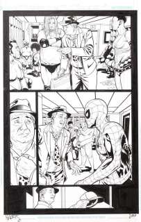 Spiderman | Planche n°1 Ã  l’encre de Chine pour le volumeÂ S… | Banque Dessinée