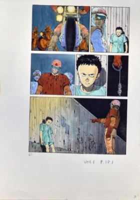 Steve Oliff - Akira | Akira (mise en couleurs) | La Galerie de la Bande Dessinée