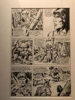 Conan de Barbaar - planche original de Conan le Barbare, par John Buscema Sr - Loose page - First edition | Catawiki