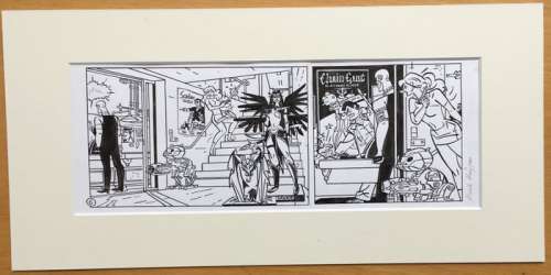 Franka - Originele strook pag. 6 ministory: "Onderwereld" - (2011) | Catawiki