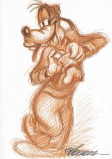 Lovely Goofy - Original Drawing - Joan Vizcarra - Original Art | Catawiki