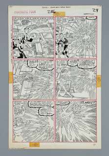 FANTASTIC FOUR #286 (1986) - John Byrne and Terry Austin Hand-Drawn Unpublished Page 24 Artwork | Propstore
