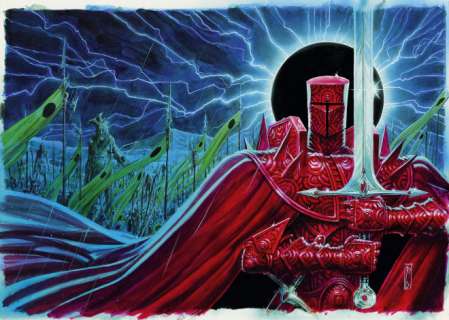 Olivier Ledroit Né En 1969 Les Arcanes de La Lune Noire - Tome 5 Greldinard - Deuxième Époque Encre Et Acrylique Sur Papier... | Les Arcanes de la Lune noire - Tome 5 | Artcurial