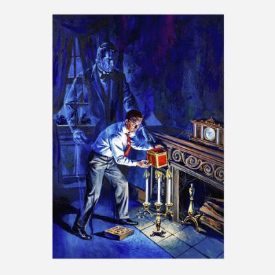 George Wilson | Lot 133 - Twilight Zone #5 Cover Original Art (Gold Key, 1965) | Landry Pop Auctions