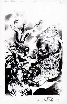 Emanuela Lupacchino | Green Lanterns #17 cover | Tavole Originali