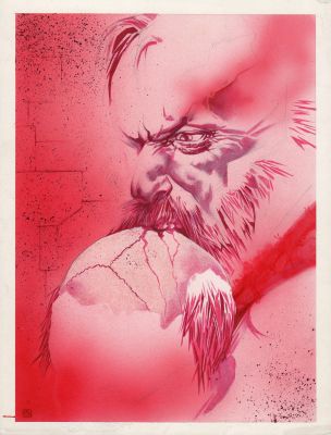 Gaetano (Tanino) Liberatore | Saggi danteschi: Il Conte Ugolino (Pubblicata in Frigidaire n.25 del 1982) | Tavole Originali