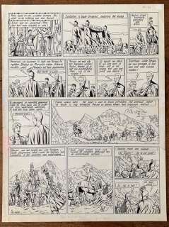 Alix T1 - Planche originale (p.61) - Alix l’Intrépide - (1956) | Catawiki