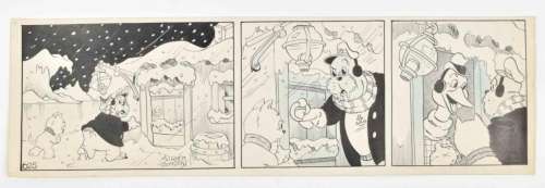 [ORIGINAL BOOK & COMIC BOOK ARTWORK] MARTEN TOONDER (1912-2005)