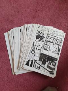 Attualita nera 74 - 90 Planches originales - Histoire complète - La vedova nera - Loose page - First edition | Catawiki