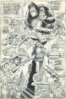 207: Sutton Severin Not Brand Echh p original comic art | Russ Cochran