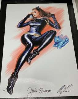 Alex Ross / Julie Newmar "Purrfect" (c. 2017) Limited Edition Hand-Signed by Alex Ross and Julie Newmar | Animazing Gallery