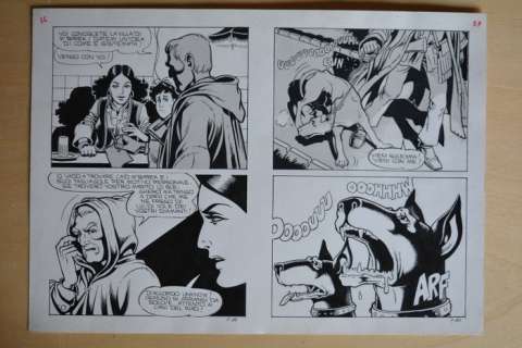 Lo Sconosciuto #1 - Magnus - doppia pagina originale P. 86 - 87 - Loose page - (1975) | Catawiki