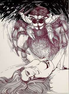 Christian - Planche originale - Phaline - La Contestatrice du subconscient - (1975) | Catawiki