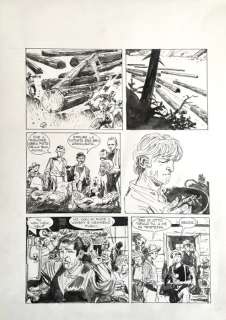 Ken Parker spec. n. 2 - Ivo Milazzo - tavola originale "Dove muoiono i titani" - Loose page - Unique copy | Catawiki