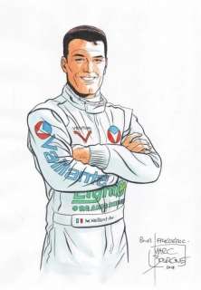 Bourgne. Dessin original dédicacé | BDEnchères