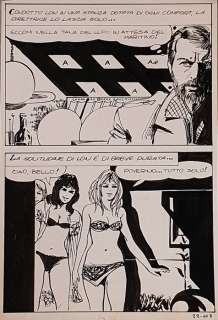 Milo Manara, Genius n. 22 - Planche originale page 103 - Loose page - First edition | Catawiki