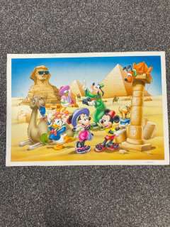 Ray Nicholson - Original water color drawing - Mickey and friends | Catawiki